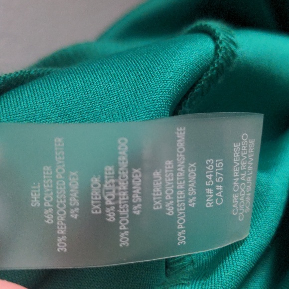 Calvin Klein Size 4 Green Sleeveless Bow Sheath Cocktail or Work Dress - Picture 7 of 7